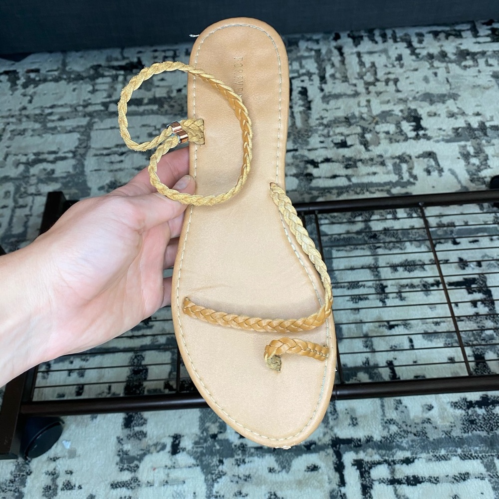 Tan sandal
